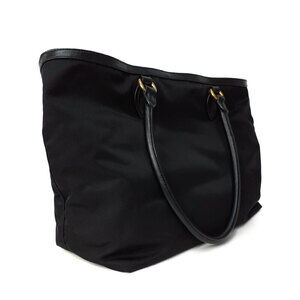Prada Tessuto Bag Black Tote Vela Shoulder